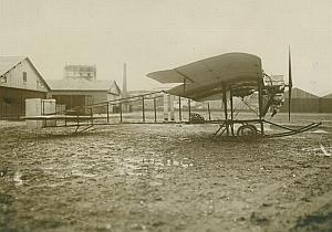 Paul Zens Monoplane Gyp engine Aviation old Photo 1911