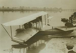 Sperry Curtiss Flying Boat Aviation old Photos 1914