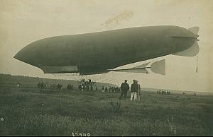 Dirigeable Republique Lebaudy Aeronautics Photo 1908