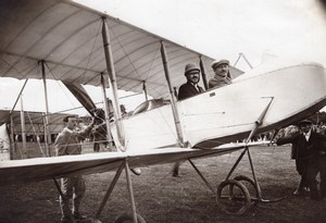 Russia Moscow Aviation Farman Alphonse Poiree Robert Fulda old Photo 1914