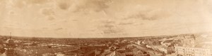 Russia Moscow Panorama taken from tethered balloon? Old Photo 1912