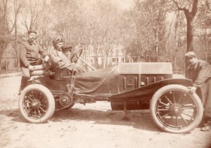 Russia French Aeronaut Charles Gilbert Russian Automobile old Photo 1910