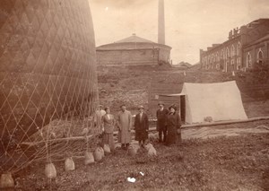 Russie Moscow Vladimir Vologda Aeronautisme Vol en Ballon Lot de Photos Anciennes 1914