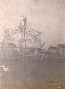 France Aeronautisme Ballons Coupe Gordon Bennett Hangar Photos Anciennes 1910