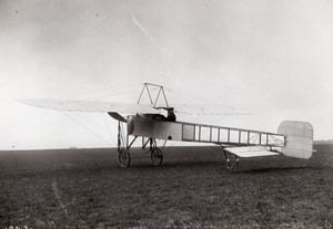 France Buc Monoplan Bleriot Gouin Vision Totale Aviation Ancienne Photo Rol 1914