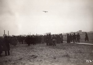 Issy? Aviation Course Paris Madrid Garros sur Bleriot Ancienne Photo Meurisse 1911