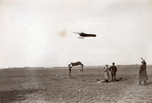 Mourmelon Aviation Nieuport breaks speed records old Meurisse Photo 1911