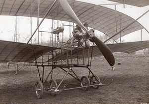 France Aviation Biplan Bicurve Sloan Ancienne Photo Meurisse 1910