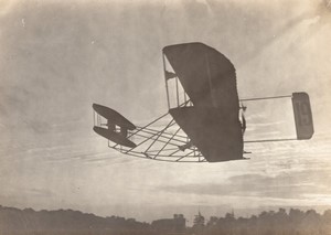 Juvisy Port Aviation Quinzaine de Paris Comte de Lambert Wright old Photo 1909